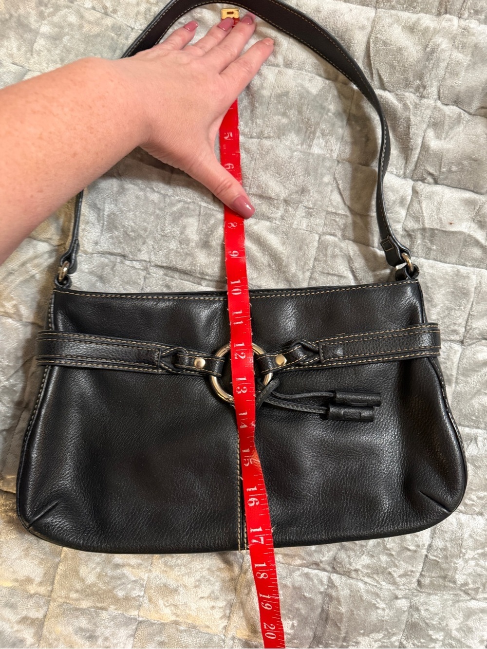 The Sak Black Leather Shoulder bag - Picture 8 of 9